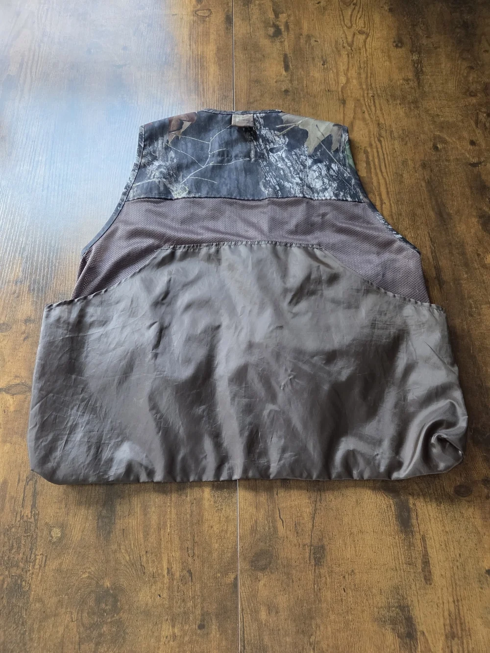 Gamehide Mens Real Tree Camoflauge Edge Hunting Shooting Zip Up Vest Size Large